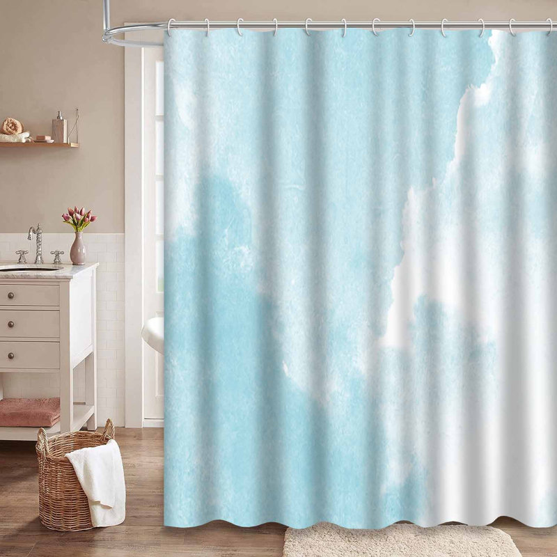 Rideau de douche Sky Clouds, L 72 po x l 72 po