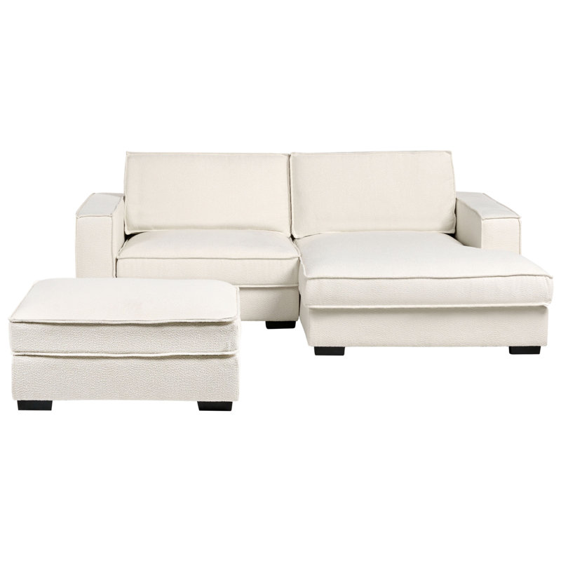 Talyah 2 Seater Corner Sofa , Light Beige