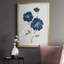 «Blue Mums», reproduction encadrée de qualité supérieure - prête à être accrochée-88259982-88259981
