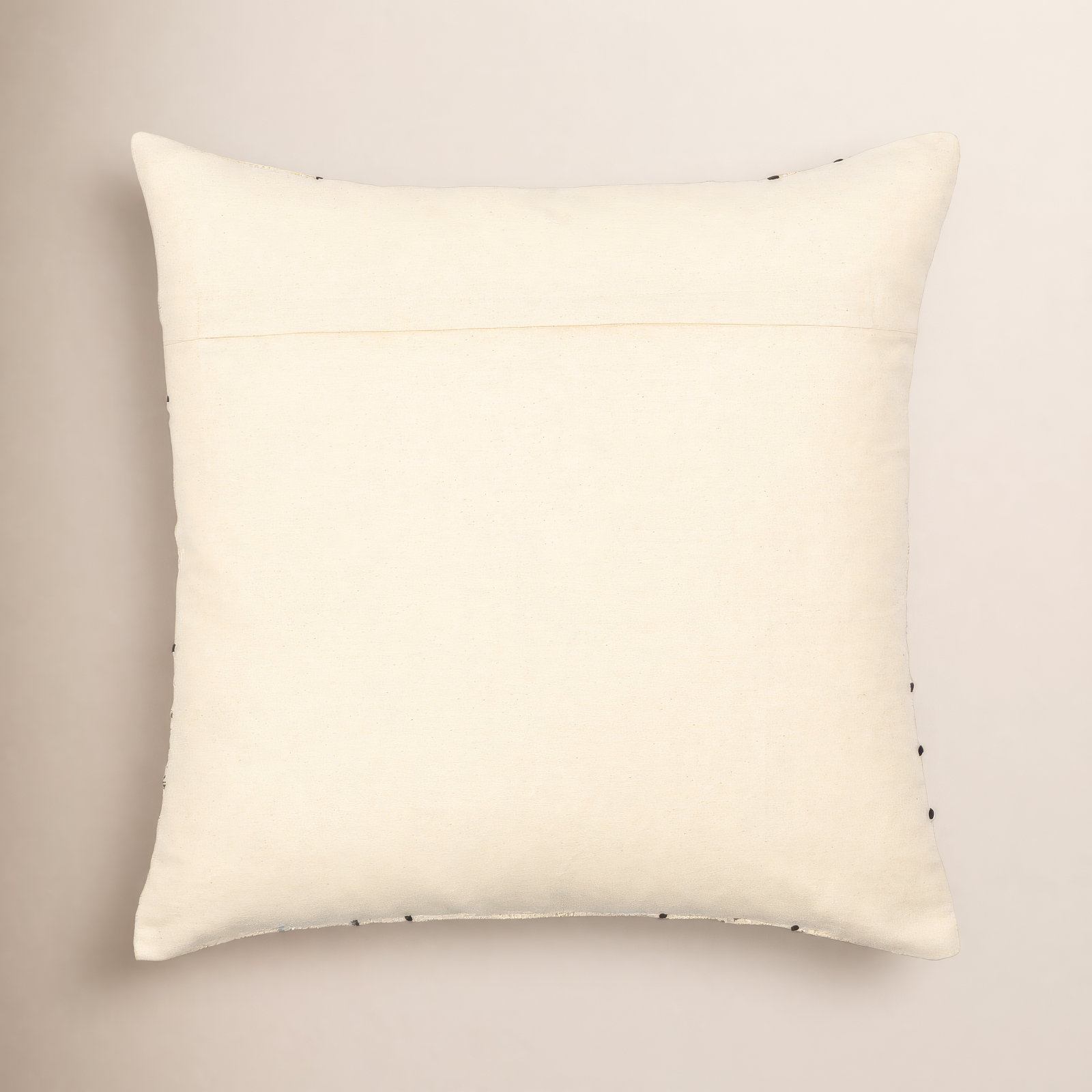Frida Embroidered Cotton Throw Pillow, 20" x 20"