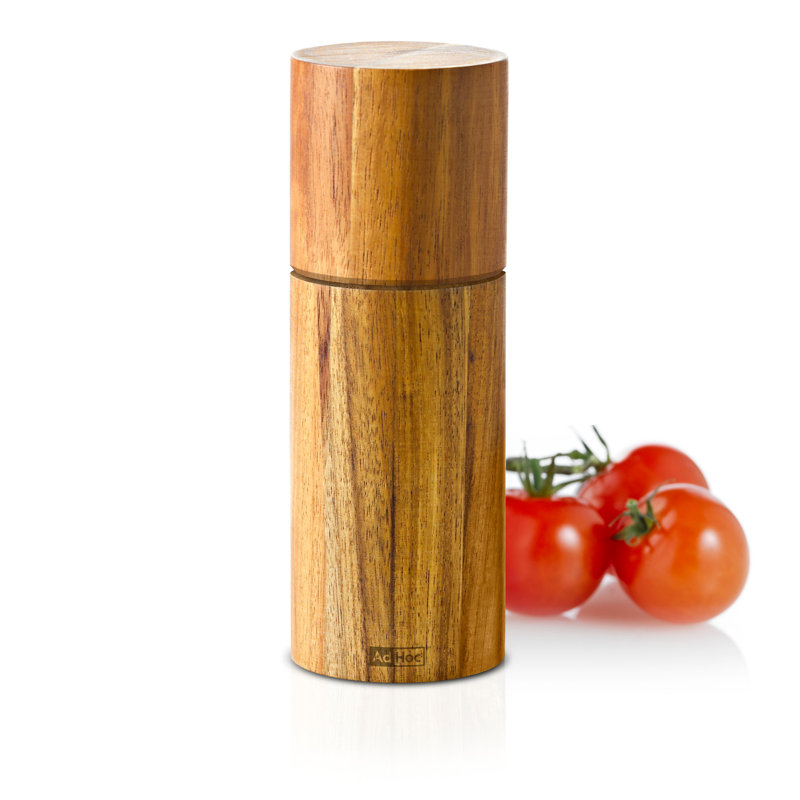 AdHoc Acacia Salt Or Pepper Mill 5.5"
