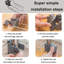 Support pour évier en acier inoxydable avec support Luffa