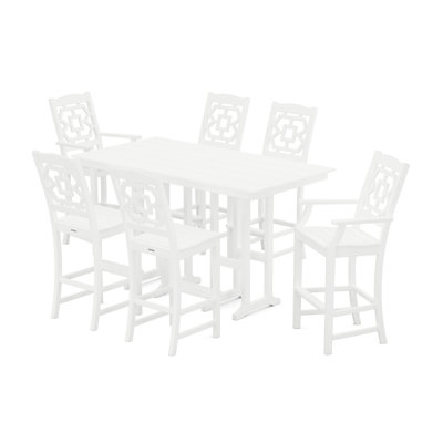 Chinoiserie 6 - Person Patio Dining Set