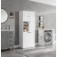 Grande armoire de rangement avec tablettes réglables-2077523367