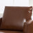 32.3'' Wide Modern Vegan Leather Upholstered Barrel Swivel Accent Chair with Curved Armrest (Set of 6)-493342556