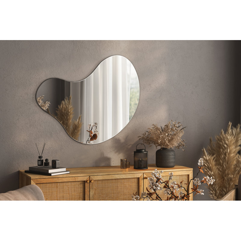 Bauko Novelty Wall Mirror, 48.3cm x 47.9cm