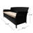 Backyard 3 Seater Seat With Stable Frame - Iron Frame, 48.51 Lb Weight, Curved Arm Rests For Relax Construction, 71.14in Long, 28.84in Wide, 31.85in Tall, 48.51lb