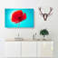 Poppy In Abstract - Wrapped Canvas-55323222