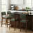 Quick-Assembly Upholstered Counter Height Bar Stools-1702838168