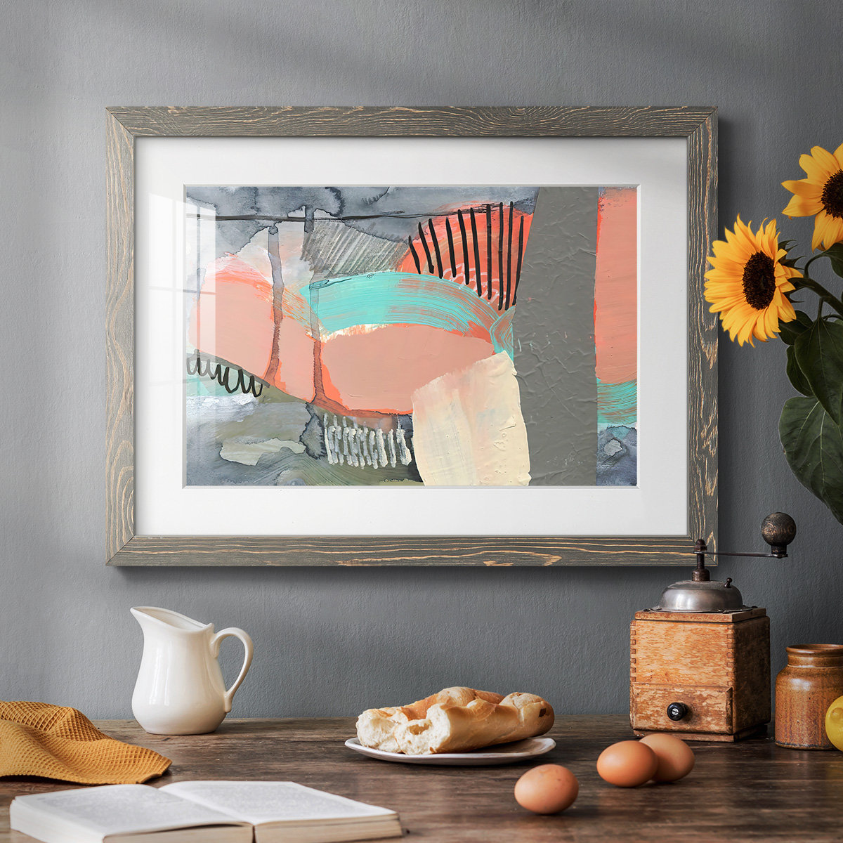 Ivy Bronx Over, Under & Through III - Single Picture Frame Print ...