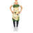 No Pattern Bib Apron