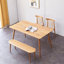 Banc de salle à manger en bois-322563468-322563465