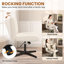 Armless Wide Desk Chair with Cross-shaped Base-446628281