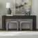  Trenea Console Table w/ 2 Upholstered Stools Set