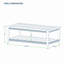 Wallace Teak Rectangular Outdoor Coffee Table