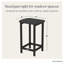 Table de bout de comptoir POLYWOOD 26 "South Beach-1341207106