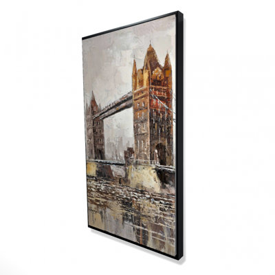 London Tower Bridge Print On Canvas