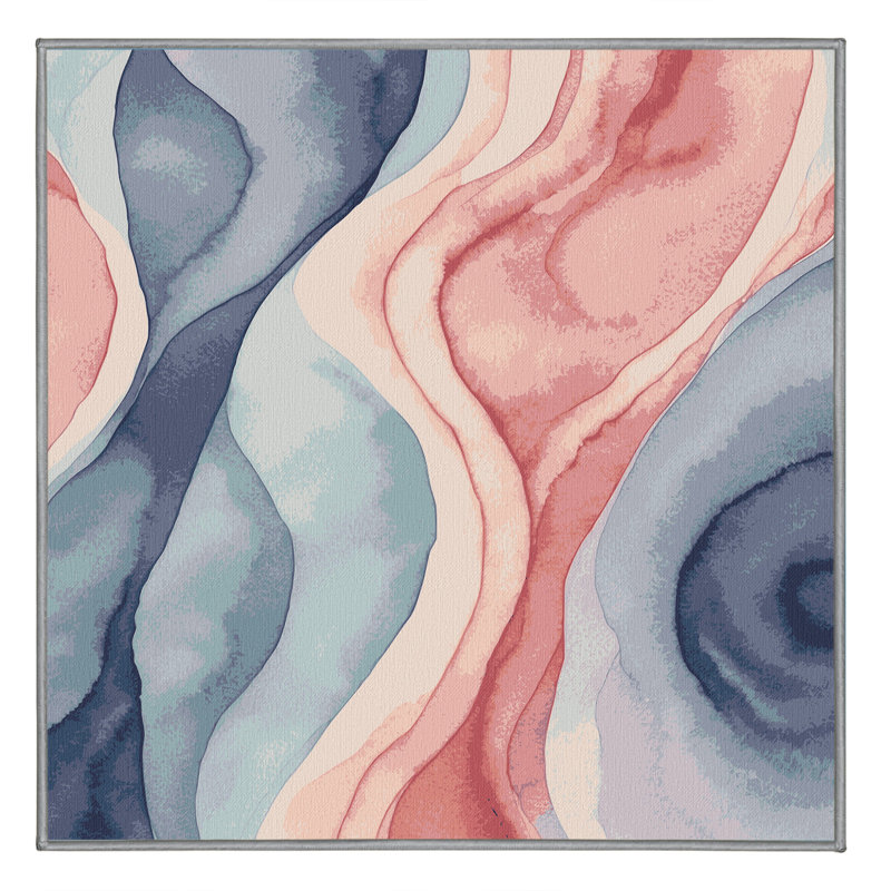 Sunset Pool Rug, Square 7'