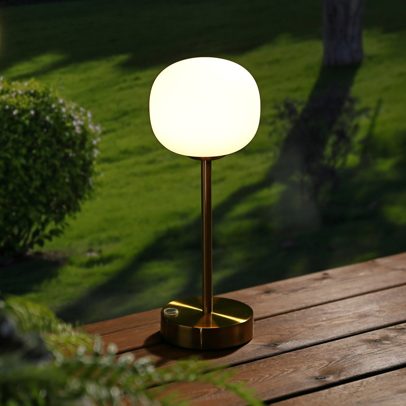 Metal Desk Lamp, Brass Gold