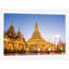 « golden shwedagon pagode, birmanie » par matteo colombo, impression sur toile-73622833-73622834-73622835