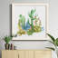 Cactus Vignette II - peinture sur toile encadrée-455754876-455712081