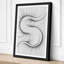 Flowing Spirals Abstract - Wrapped Canvas-38469455-38469442