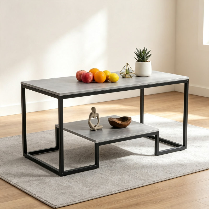 Coffee Table, Grey, Grey, Grey