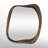 Lois Wood Asymmetrical Wall Mirror