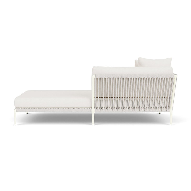 Otti Right Arm Sectional Chaise, Blanca, Bone