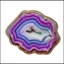 Table d'appoint Norcova - Mauve