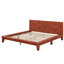 Lit plateforme, cadre de lit moderne de style Mid-Century avec tête de lit, cadre de lit uni-771308174-771308172