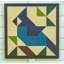 Art de serre et de jardin Wrought Studio ™ - courtepointe Blue Jay