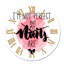 I Am Not Perfect But My Nails Are - Horloge murale moderne-60280607
