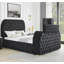 Mobilier de chambre à coucher encastré en velours 1 pi-702209909-702209911