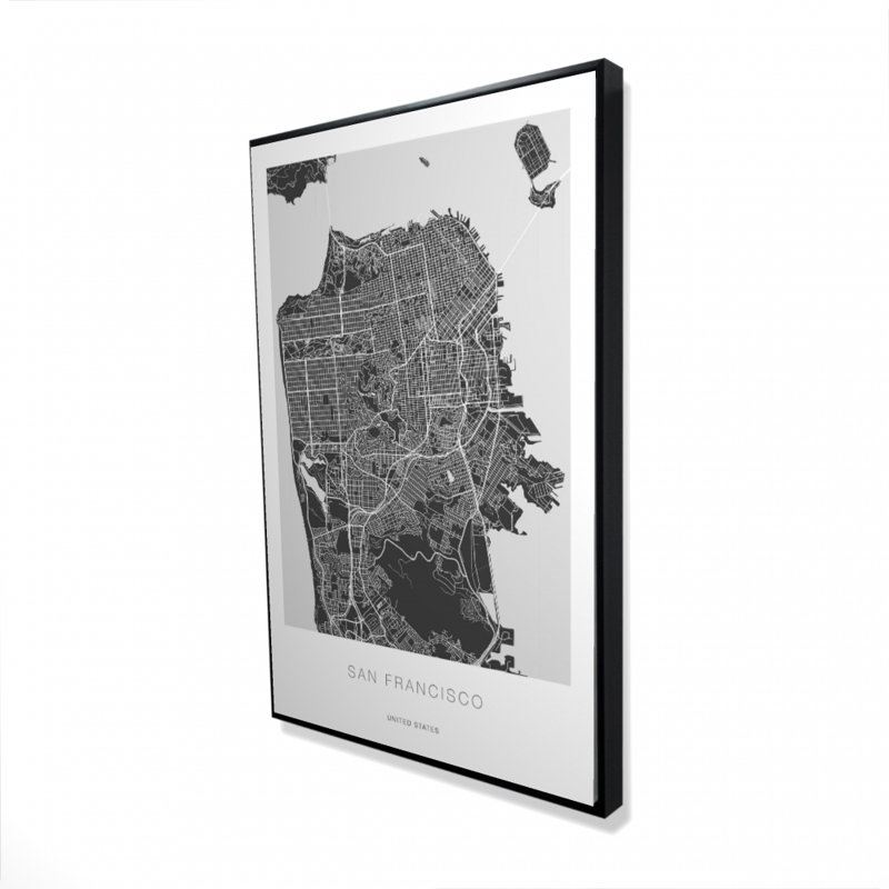 " San Francisco Graphic Map "
