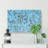 Snow Geese In Flight In Abstract - Wrapped Canvas Painting-55342224