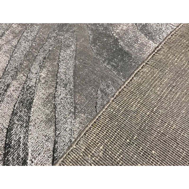 Area Rug in Gray