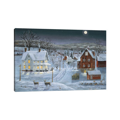 " Romantic Evening " by Bob Fair Painting Print