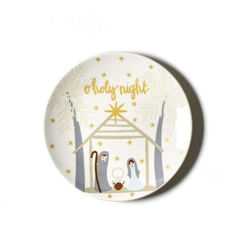 Neutral Nativity 8" Salad Plate