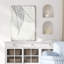 «Translucent Leaves I», reproduction d'art sur toile encadrée rustique-56407362-56472351