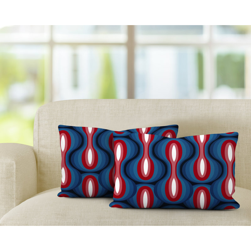  Coussin intérieur / extérieur Lumbar, Rouge