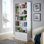Sarahya 2 Drawer 5-Tier Bookcase Shelving Storage Unit
