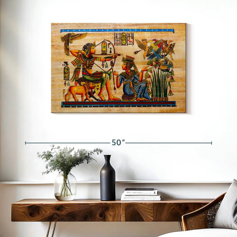 Senne, chasse aux oiseaux antiques, H 24 po x l 36 po