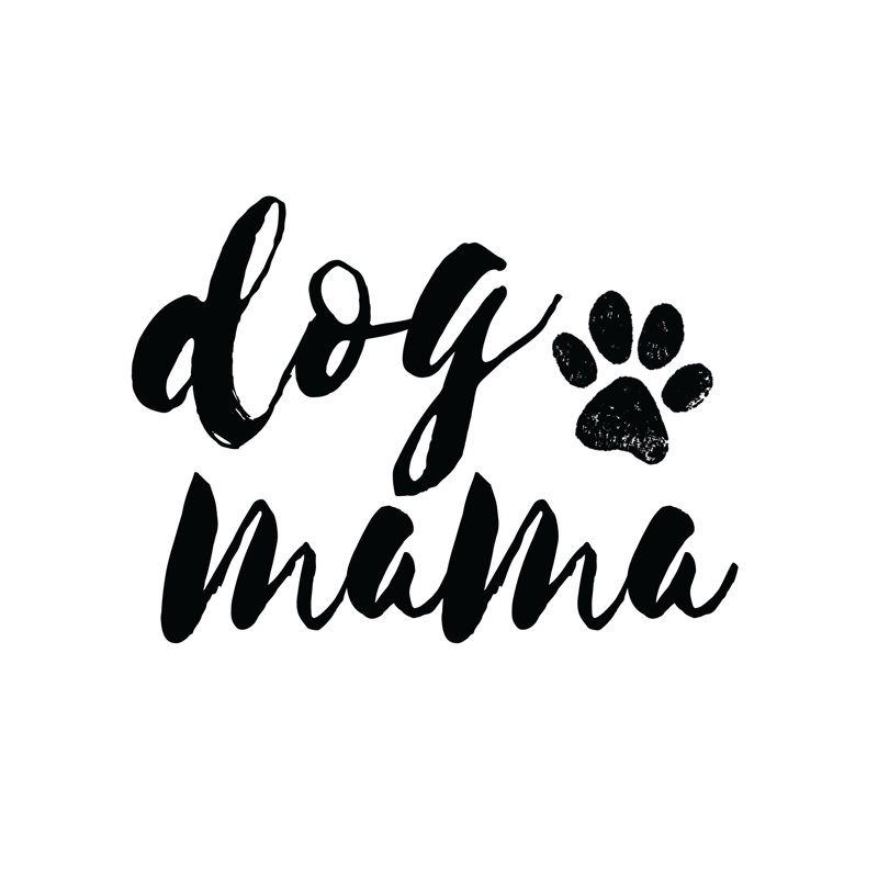 Dog Mama - Wrapped Canvas Print, 122cm H x 122cm W x 3.8cm D