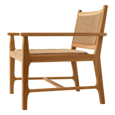Pivetti Outdoor Teak Lounge Chair