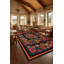 Tapis gris tissé traditionnel Mosso-217560540