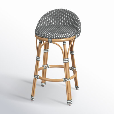 Ellie Woven Patio Bar Stool