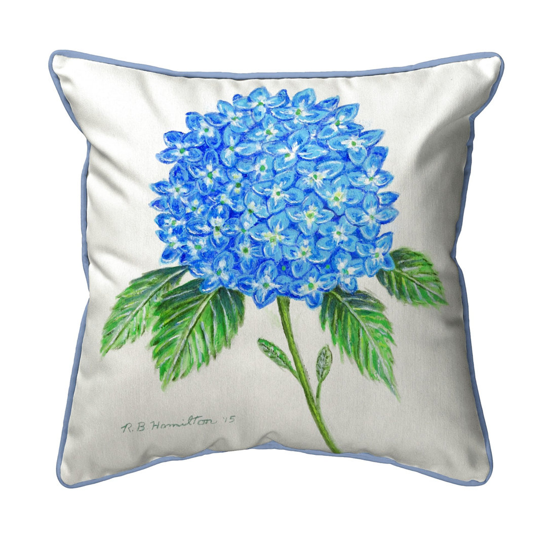 Dick's Hydrangea Outdoor Throw Betsy Drake Interiors 
