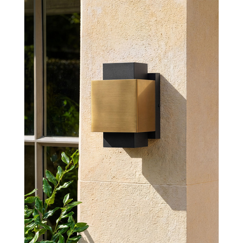 Outdoor LED Wall Light TIMOK Brass