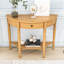 Console classique avec design en demi-lune, tablette et tiroir-1496144214